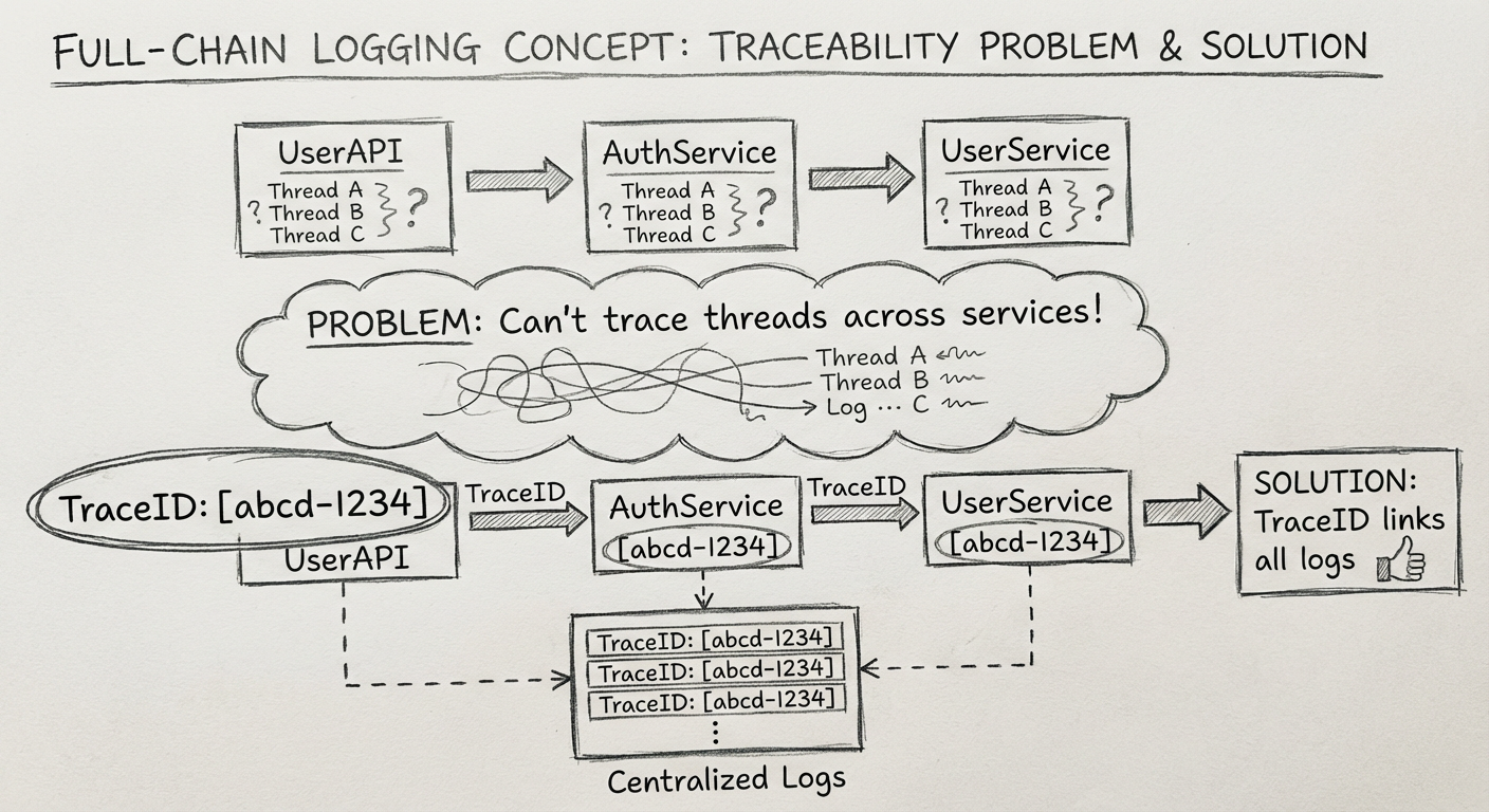 全链路日志概念