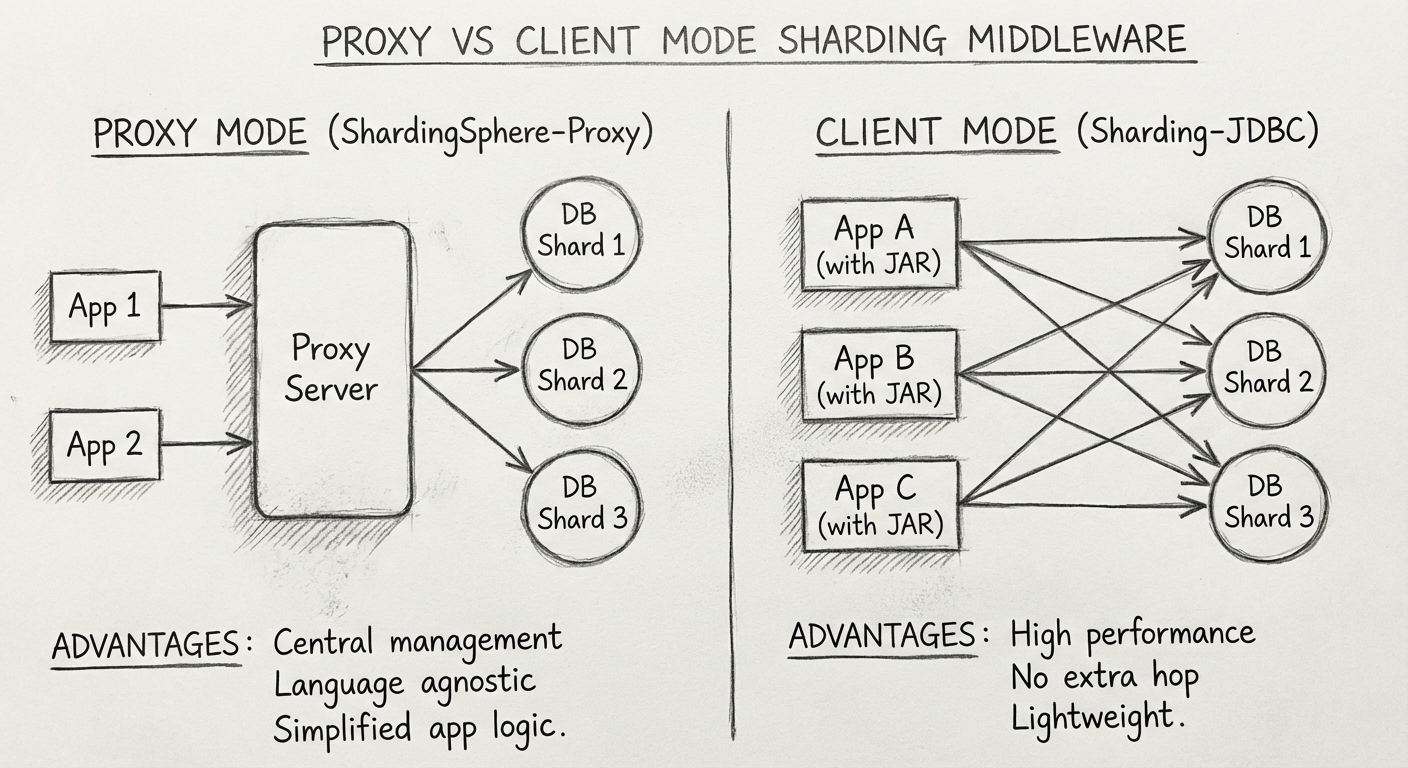 Proxy模式与Client模式对比